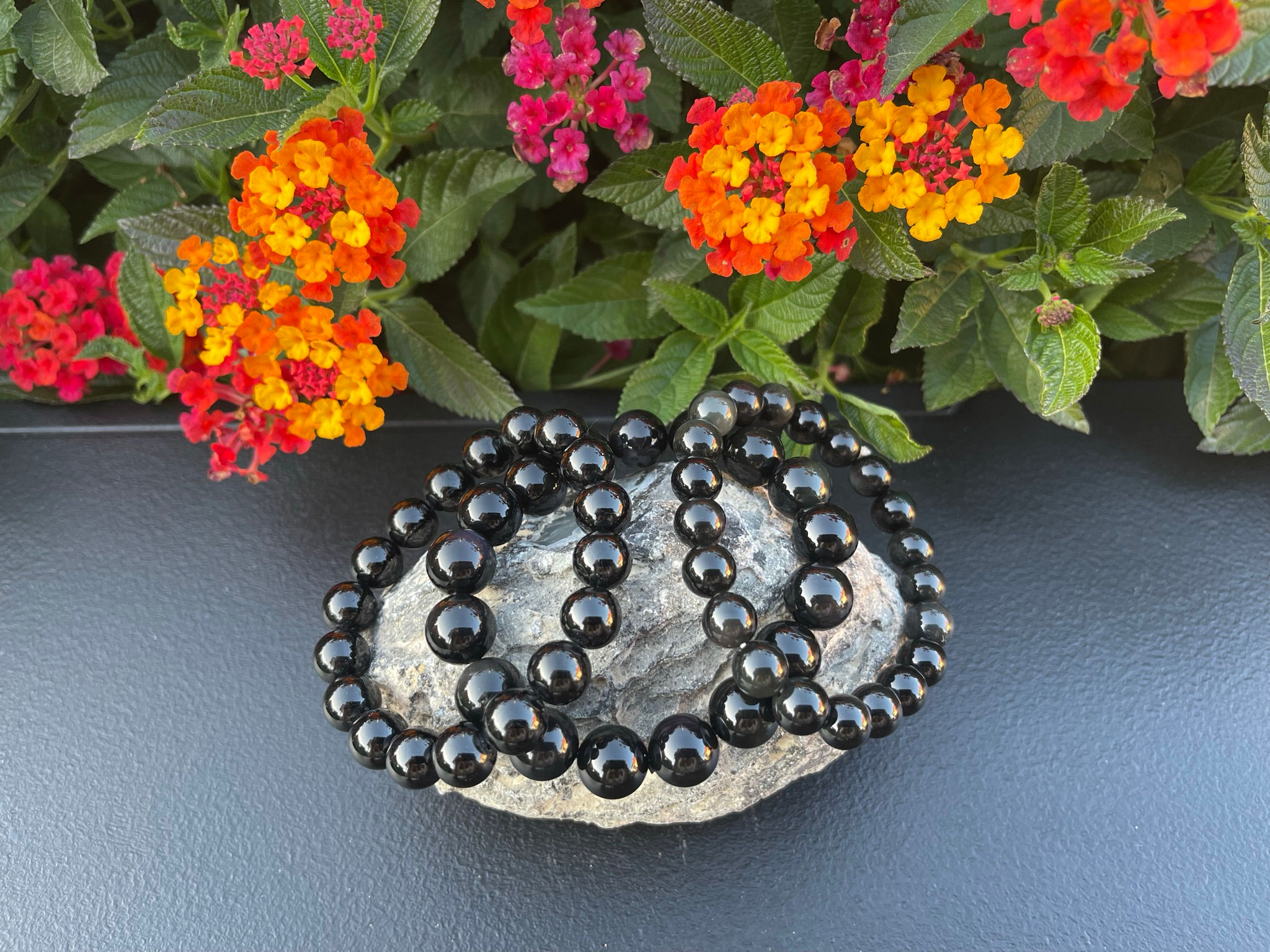 Rainbow Obsidian Bracelet