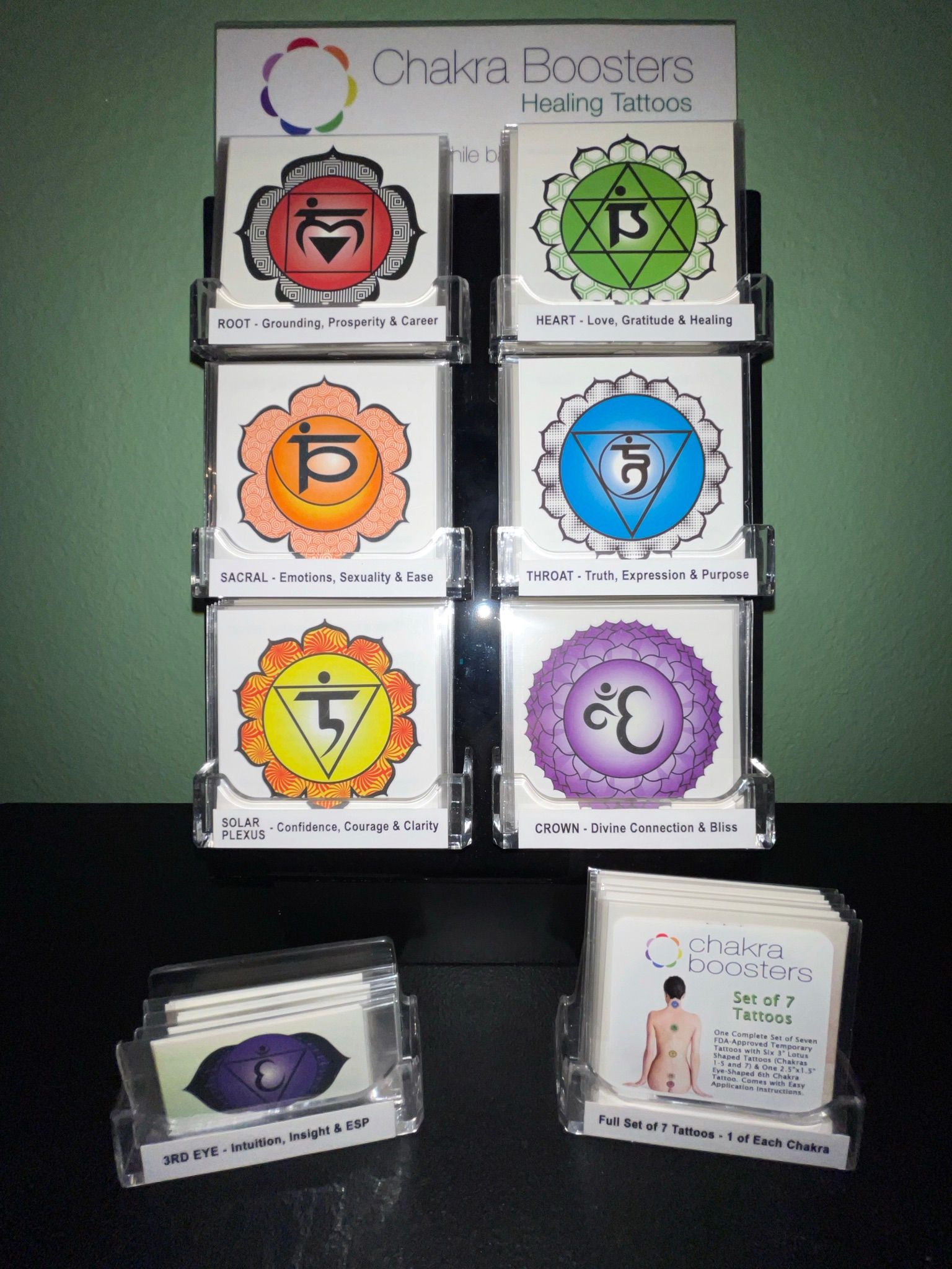 Chakra Healing Tattoos