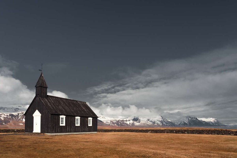 Iceland churches: Budakirkja