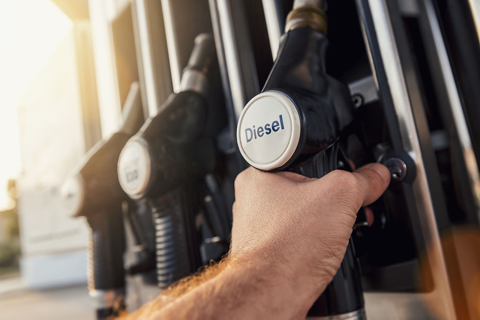 rifornire di carburante diesel in Islanda