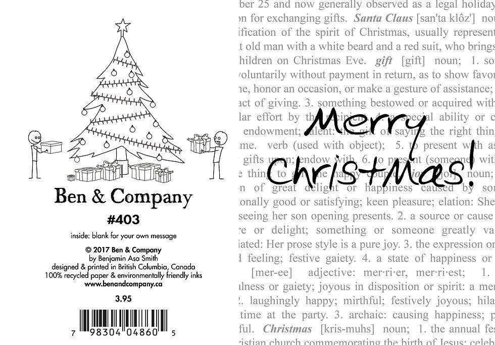 Thumbnail: #403 - Merry Christmas Dictionary