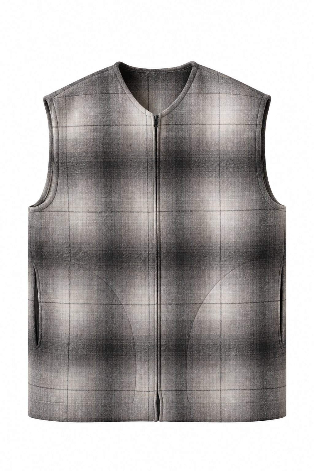 Full Zip Vest Timber Ghost