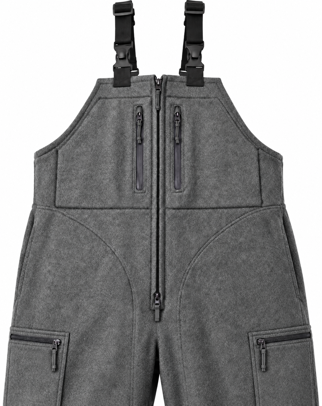 Wool Bibs Gray