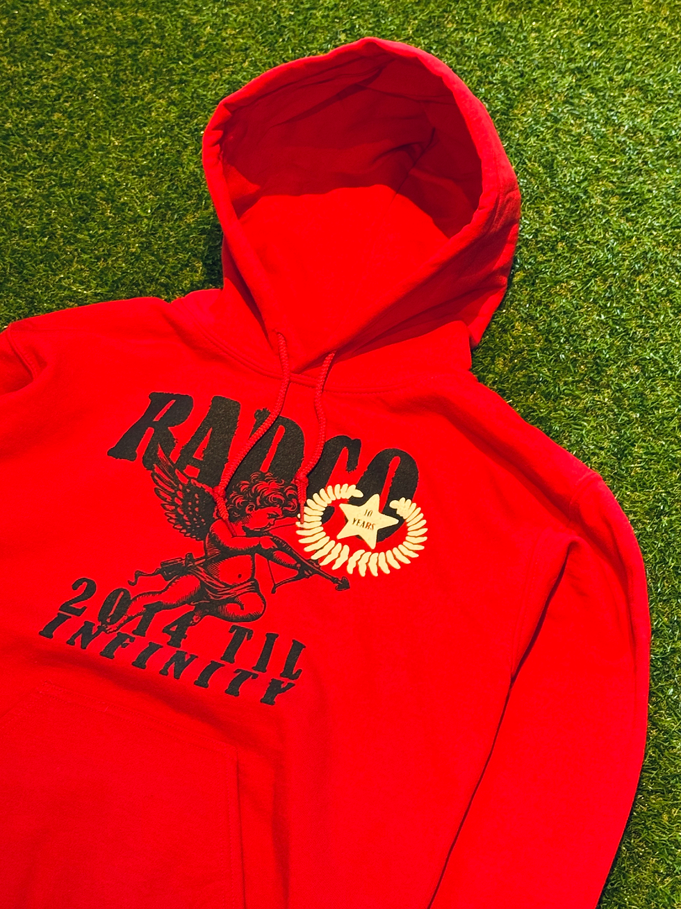 Angel Infinity Hoodie (Cherry Red)