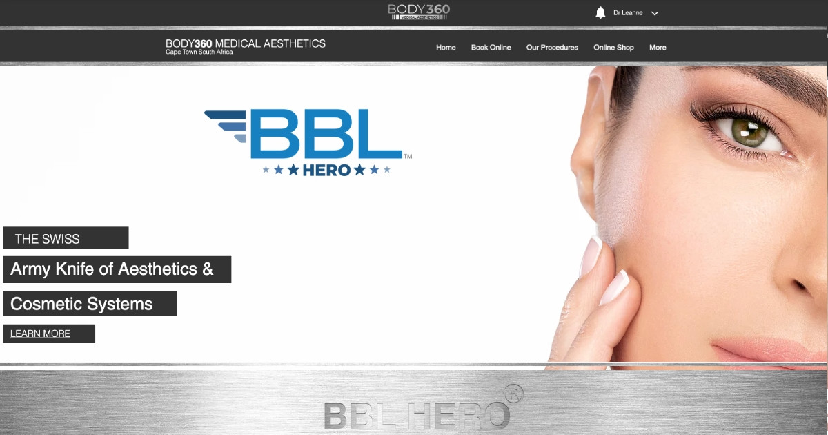 BBL Hero Laser Body360 Medical Aesthetics AntiAging & Laser Clinic