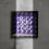 Thumbnail: Purple Paper Flower in Shadow Box Frame