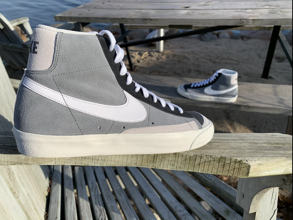 完売必至人気話題!Nike Blazer Mid 77 VNTG Suede Cool Grey Bk Nike Blazer Mid 77 Vintage Cool Gray | Don of Discounts