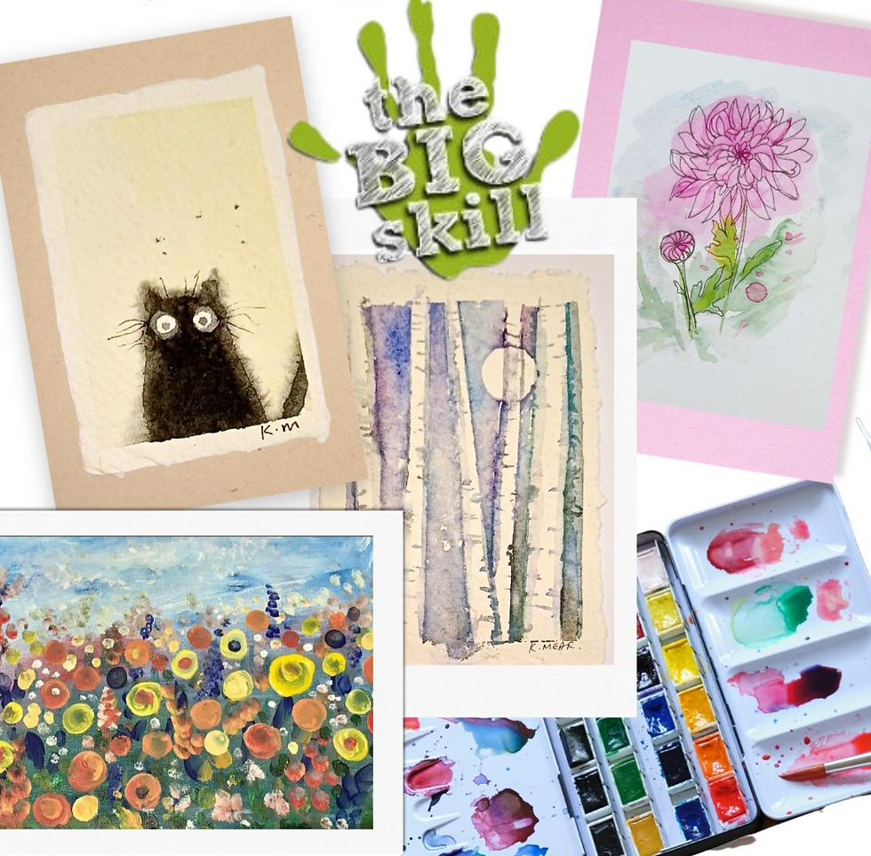 Mini Painting & Card Making Workshop