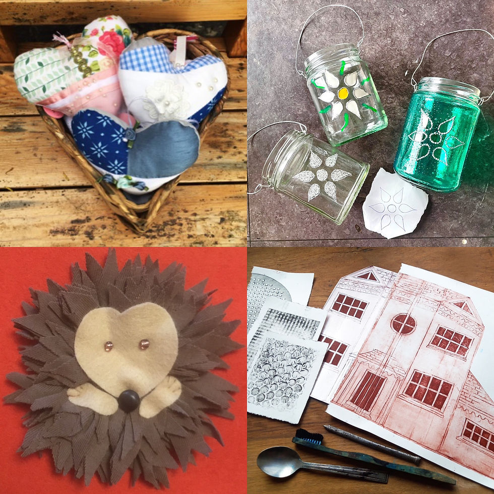 Crafts from Recycled Materials
