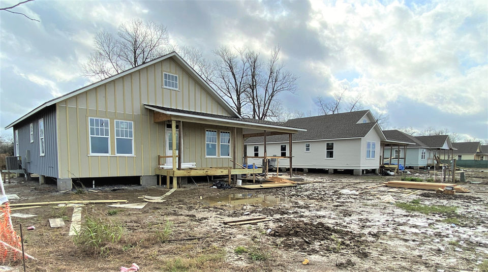 Homes under repair