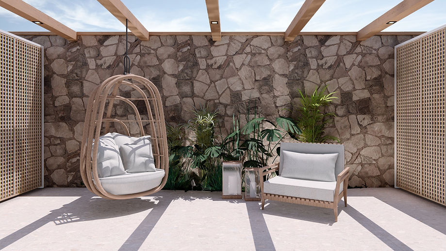 jardim interno pequeno