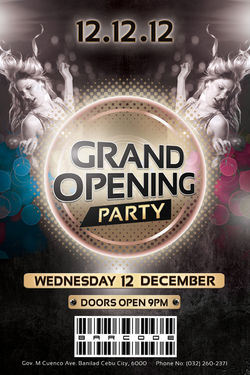 Grand OPENING for PRINTING