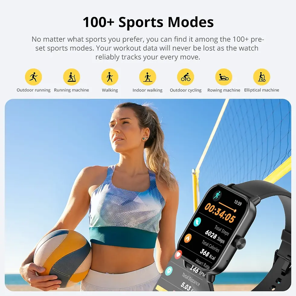 Thumbnail: COLMI P81 Voice Calling Smart Watch Ultra 1.9 inch Screen 24H Health Monitor 100