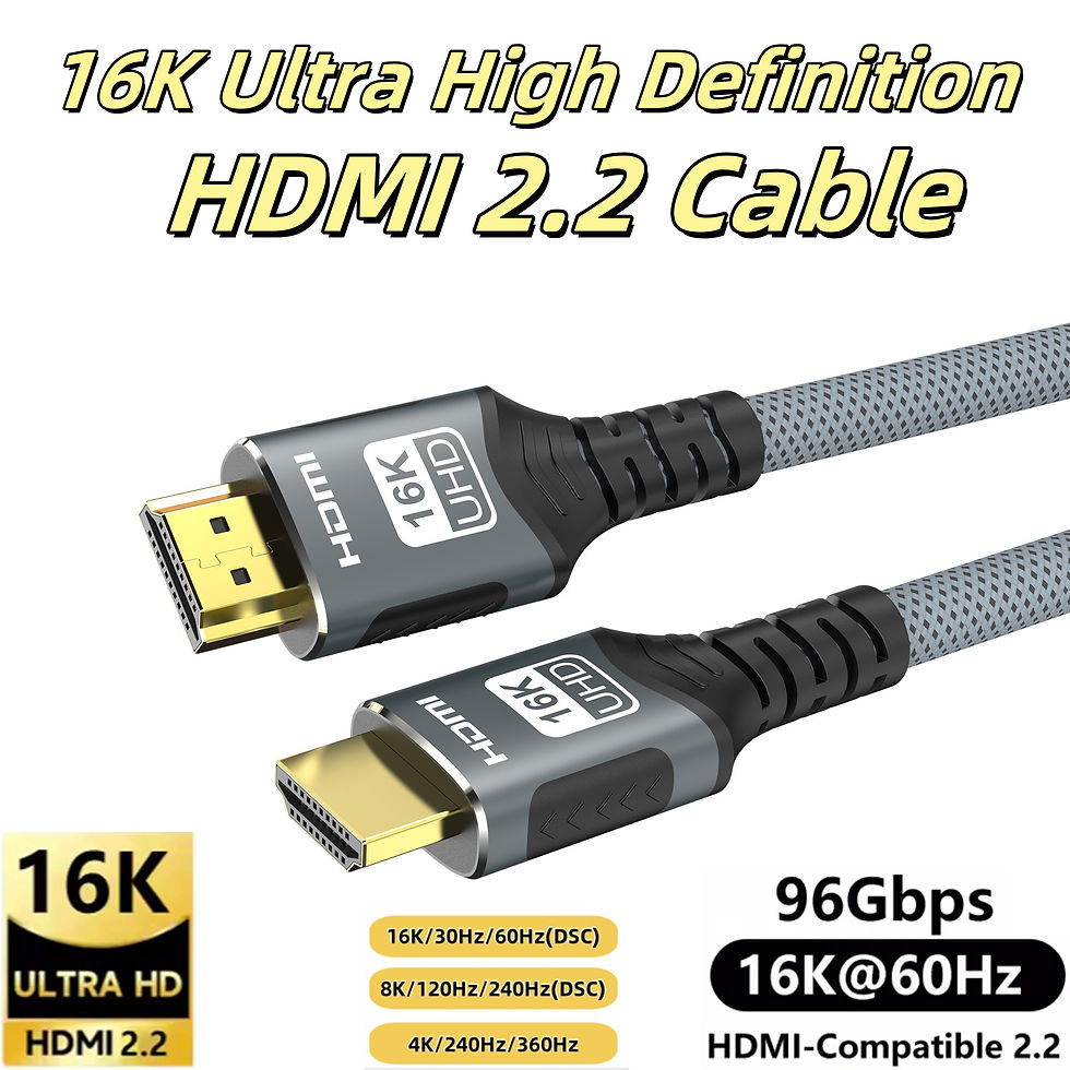 Thumbnail: 8K HDMI-Compatible Cable 4K@120Hz 8K@60Hz HDMI 2.1 Cable 48Gbps Adapter For RTX 