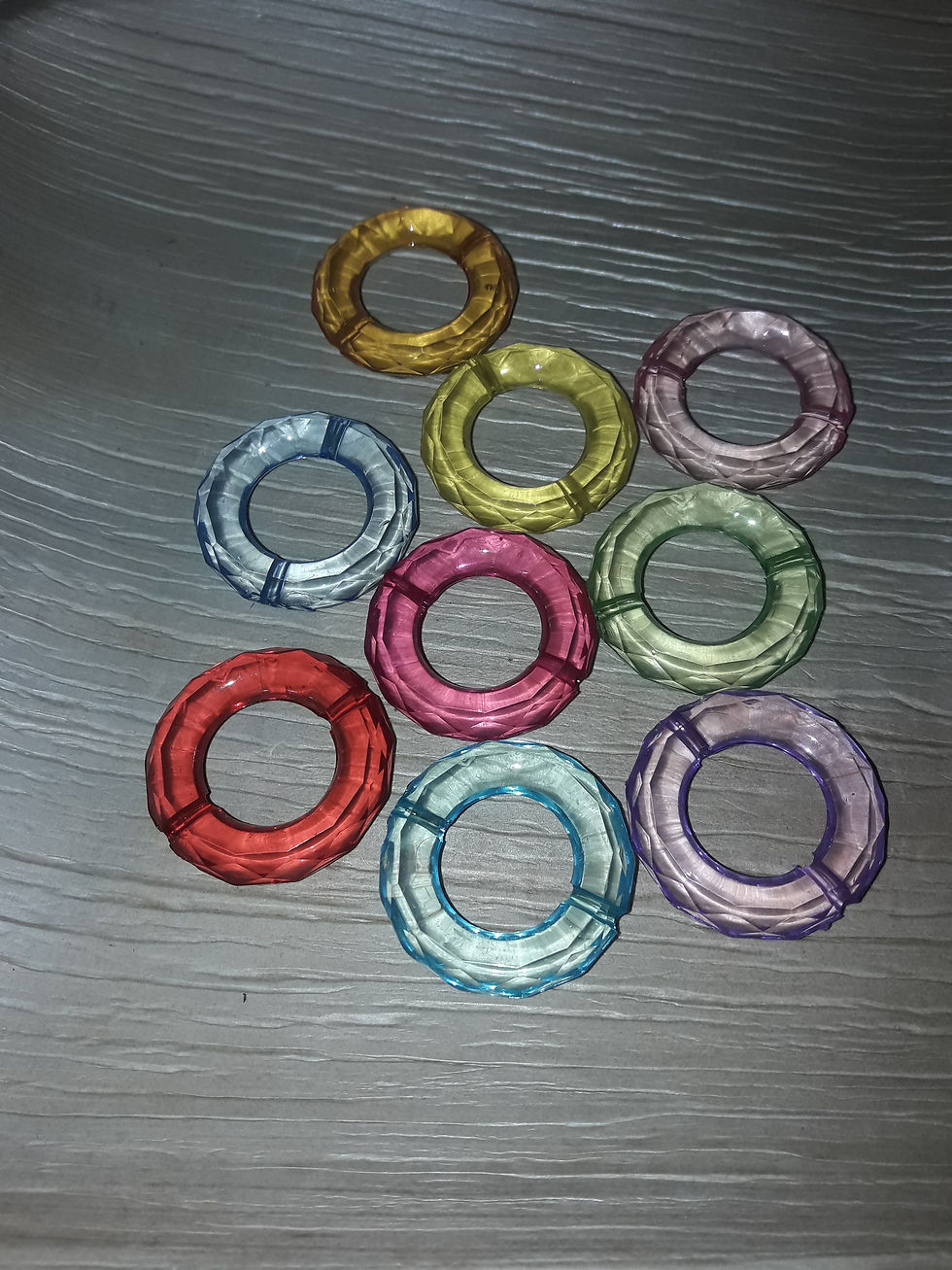 Capitaine Crochu | piece de jouet perruche perroquet | anneau anneaux en acrylique plastique