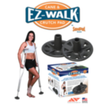 EZ-Walk Crutch Pad Pair