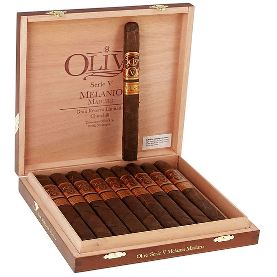 OLIVA SERIE V MELANIO MADURO CHURCHILL-10's