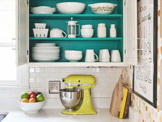 Want to add color in your kitchen but not sure how or where?