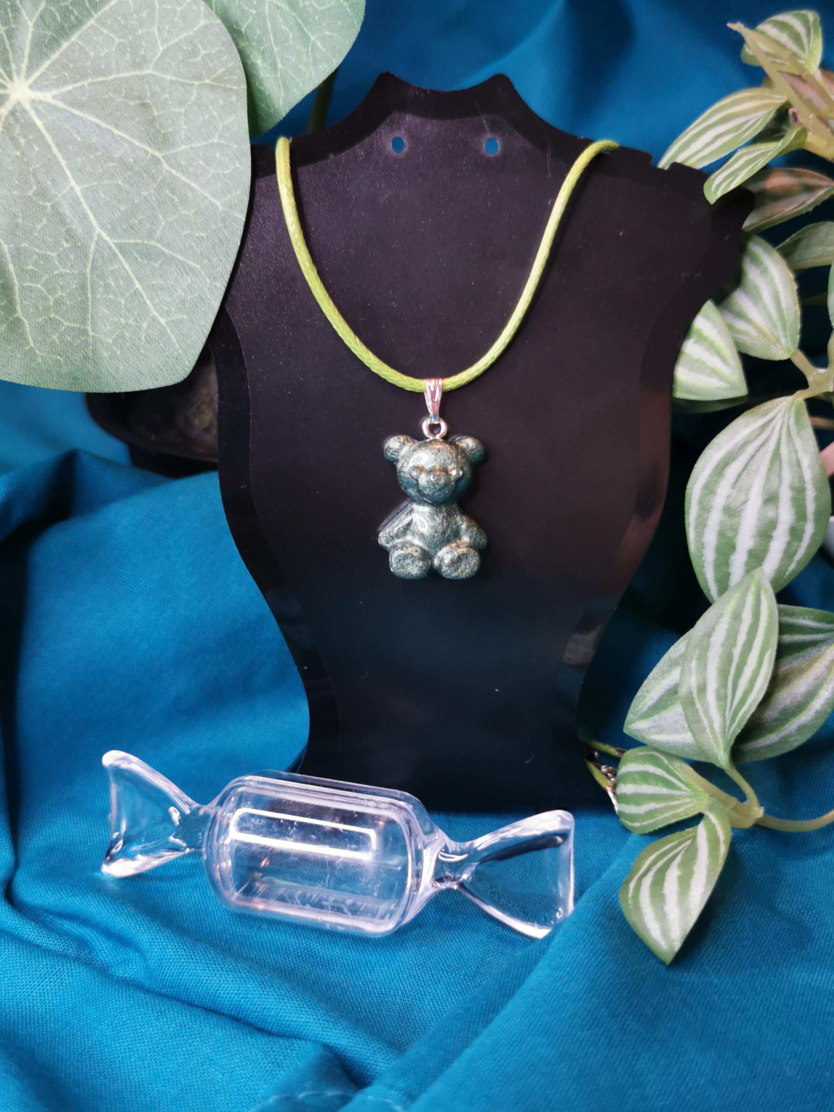 Resin Bear Necklace