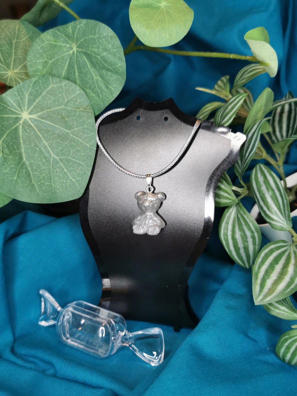 Resin Bear Necklace