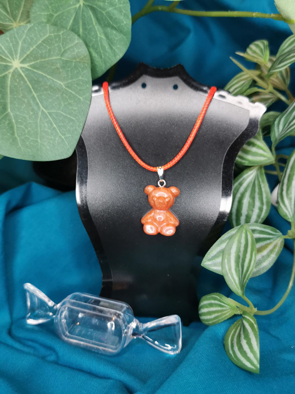 Resin Bear Necklace