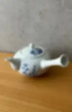 Hasami porcelain kyusu-style Japanese teapot