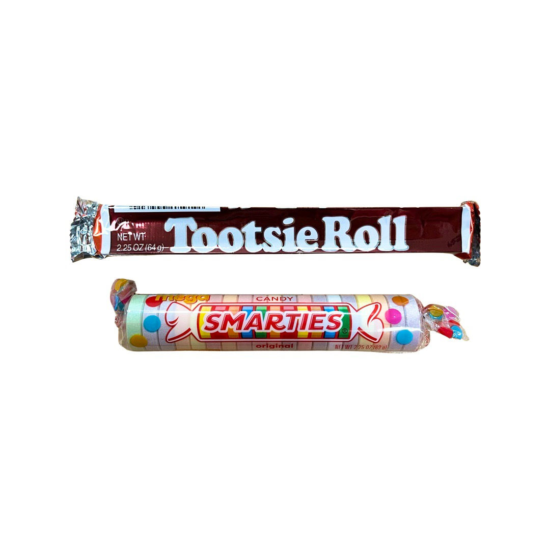 Jumbo Tootsie Roll & Smarties 