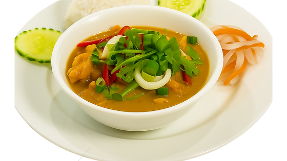 V04. Champignons sauce aux arachides