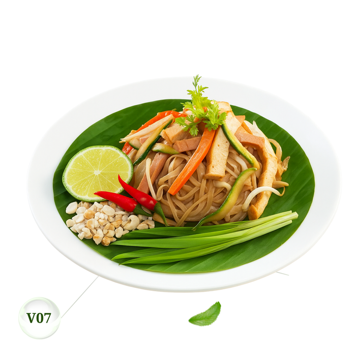 Pad thaï végétarien chez Madame Thao à Montréal