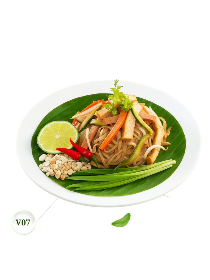 Pad thaï végétarien chez Madame Thao à Montréal