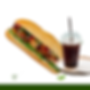 CBM02. Combo Bánh Mì + Café Noir Glacé