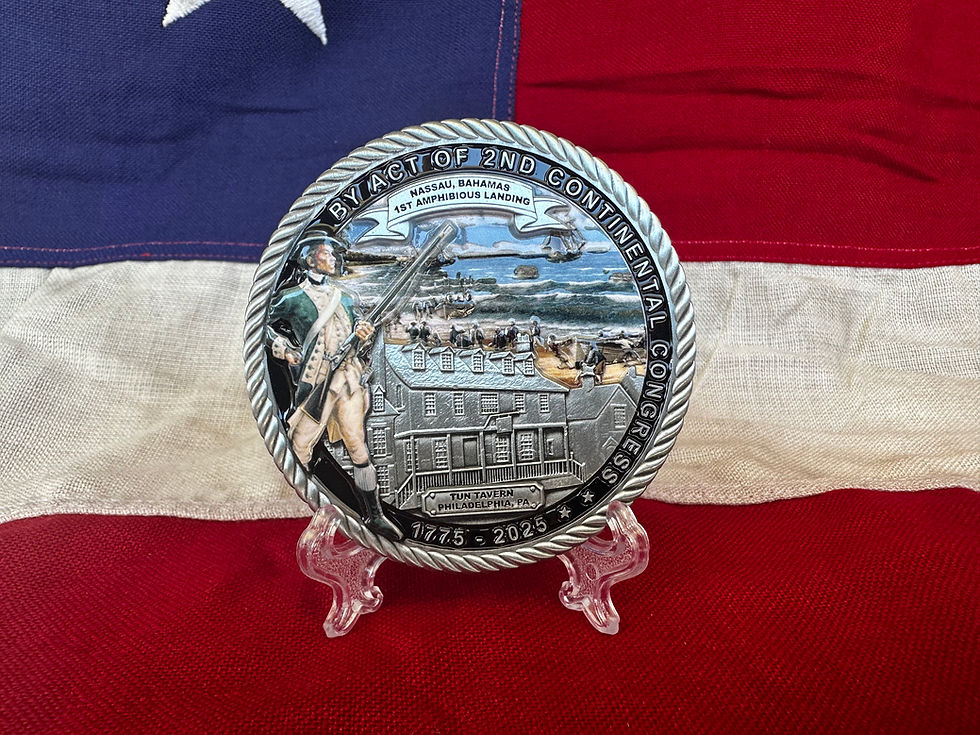 Thumbnail: 250th Marine Corps Anniversary Challenge Coin