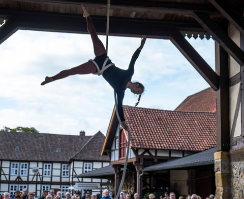 Artistik auf dem kulturellen Erntefest