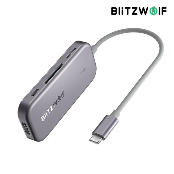 Thumbnail: BlitzWolf 7 in 1 USB-C Data Hub with 3-Port USB Charging for MacBooks