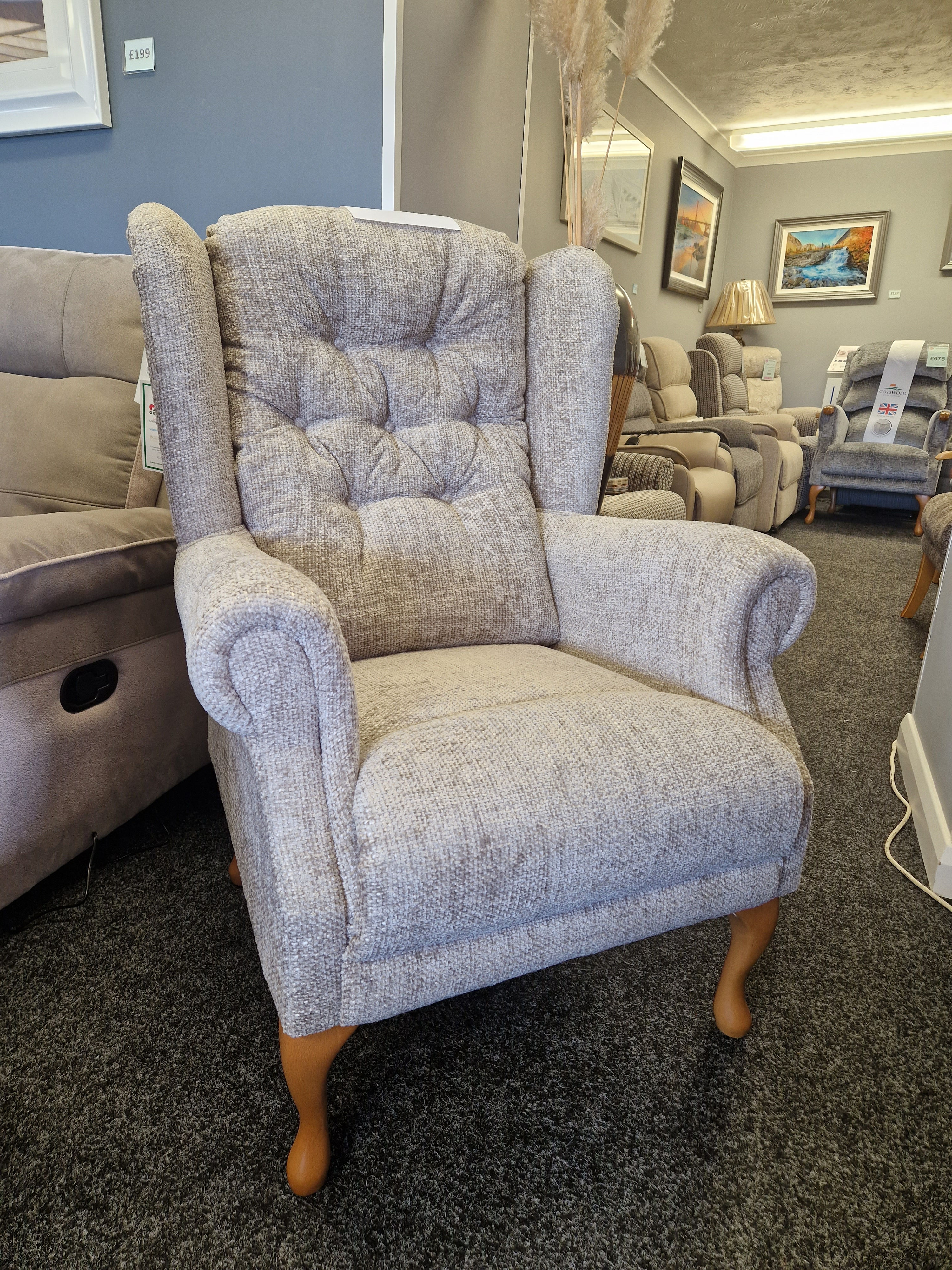 Abbey Queen Anne Leg Chair