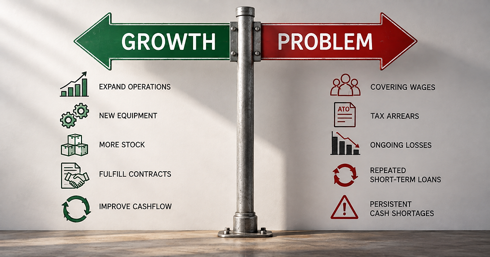 Business Debt Australia: Productive or a Problem?
