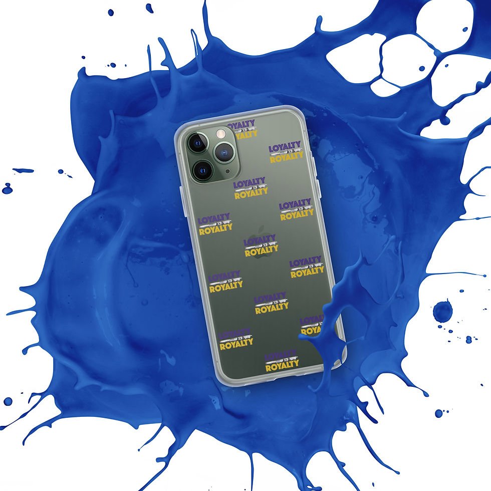 Thumbnail: Loyalty Over Royalty Clear Case for iPhone®