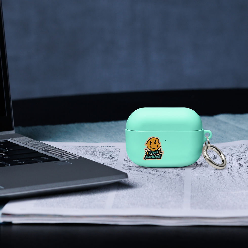 Thumbnail: I Feel Nothing Rubber Case For AirPods®