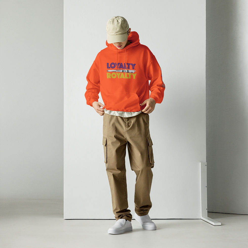 Thumbnail: Loyalty Over Royalty Unisex Hoodie