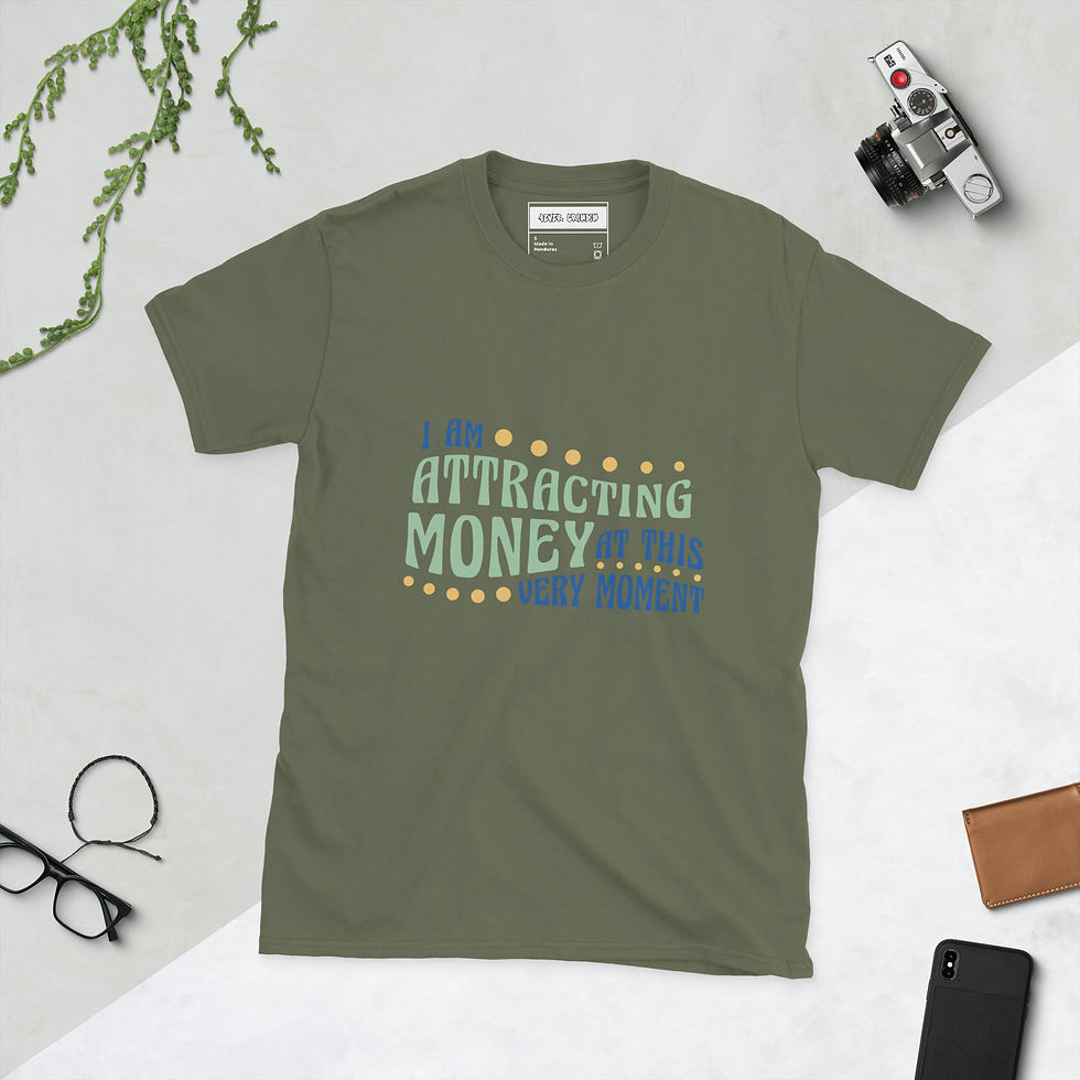 Thumbnail: I’m Attracting Money At This Very Moment Short-Sleeve Unisex T-Shirt