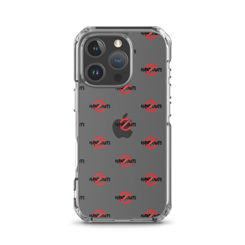 Thumbnail: No HandOuts Clear Case For iPhone®