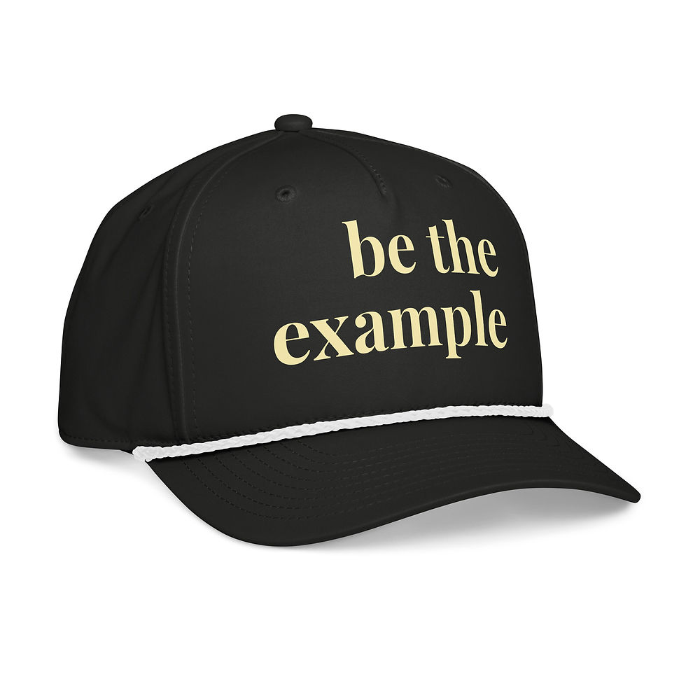 Thumbnail: Be The Example Classic Rope Cap