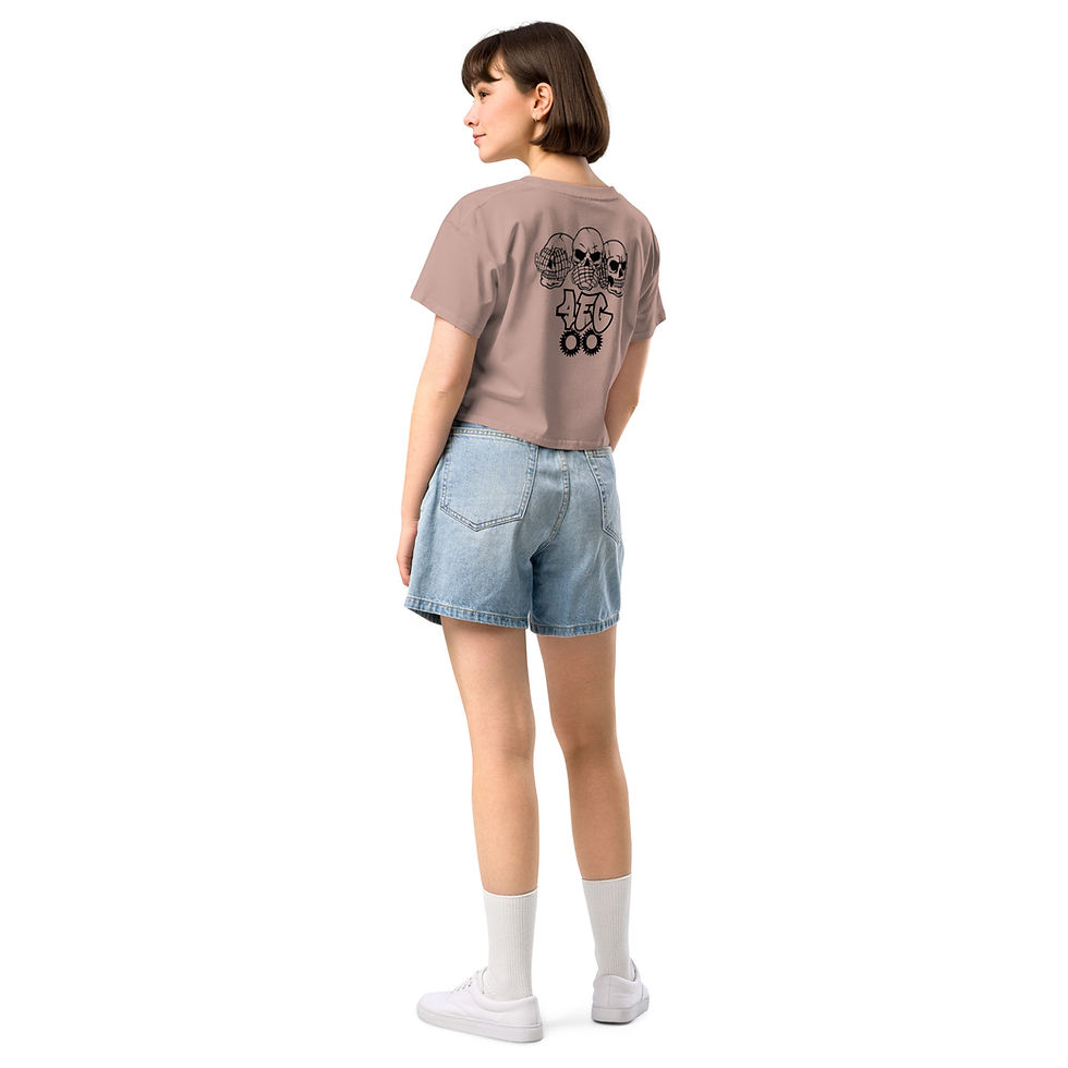 Thumbnail: 4EG/ See/Speak/Hear No Evil-26' Women’s Crop Top