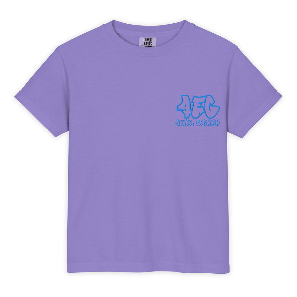 Thumbnail: 4 Ever Grindin Youth Garment- Dyed Heavyweight T-Shirt