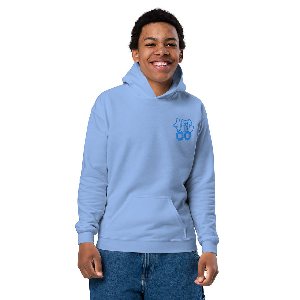 Thumbnail: 4EG Youth Heavy Blend Hoodie