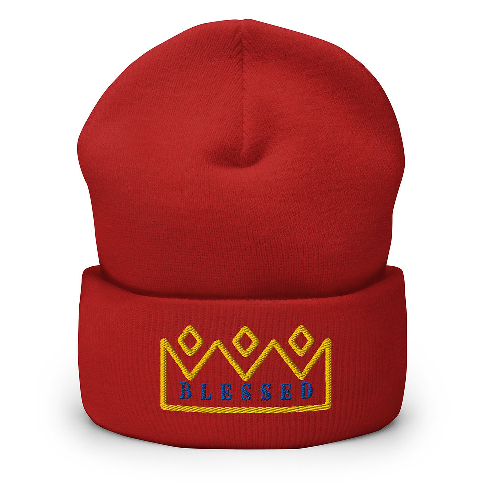 Thumbnail: Blessed Cuffed Beanie