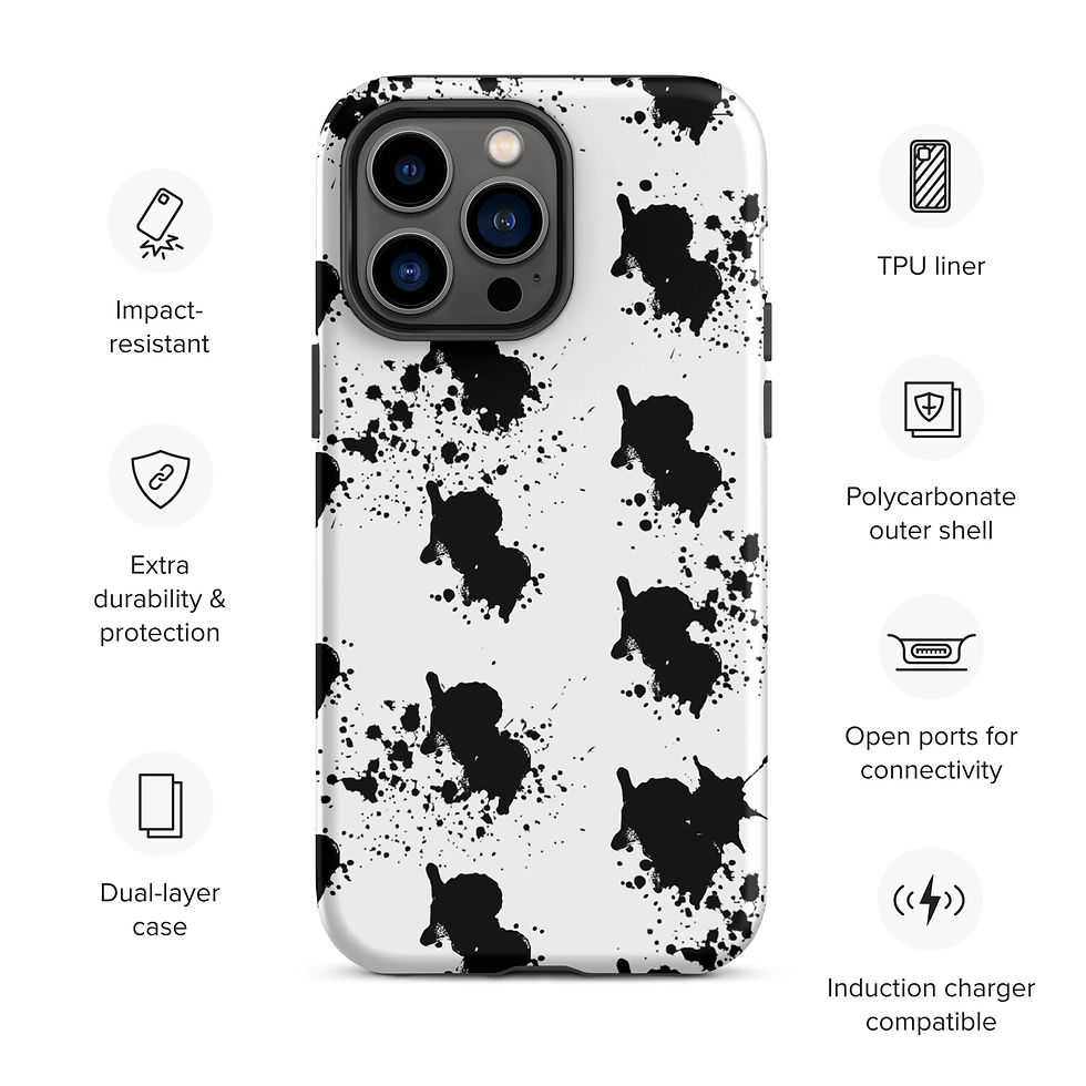 Thumbnail: Oil Splash Tough Case for iPhone®