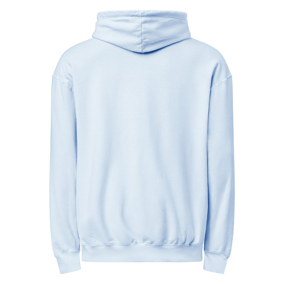 Thumbnail: 4EG Unisex Garment-Dyed Lightweight Hoodie