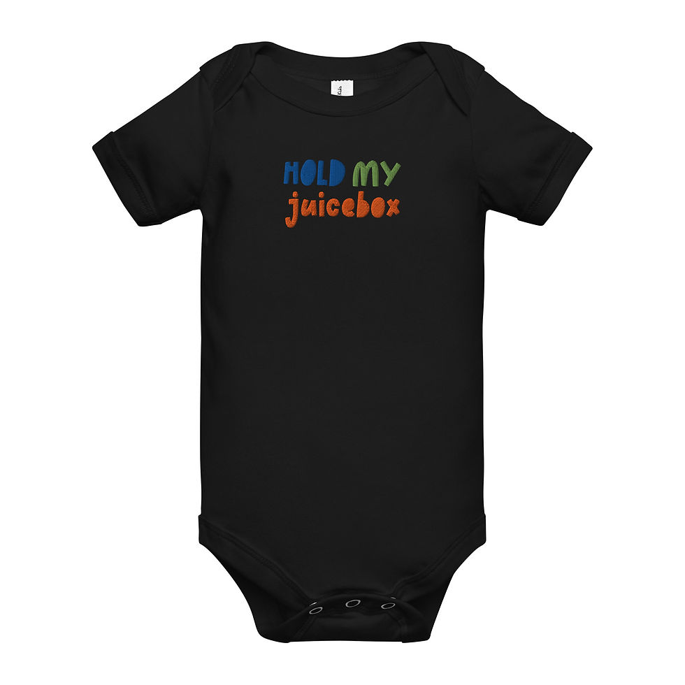 Thumbnail: Hold My Juice Box Baby Short Sleeve One Piece