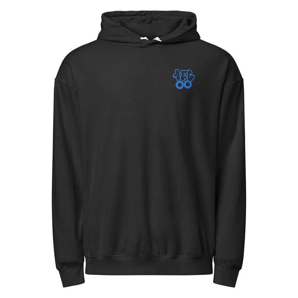 Thumbnail: 4EG Unisex Garment-Dyed Lightweight Hoodie